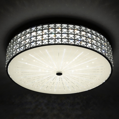Citilux Портал CL32418G1 LED RGB Люстра хрустальная с пультом Хром