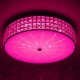 Citilux Портал CL32418G1 LED RGB Люстра хрустальная с пультом Хром
