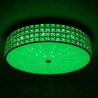 Citilux Портал CL32418G1 LED RGB Люстра хрустальная с пультом Хром