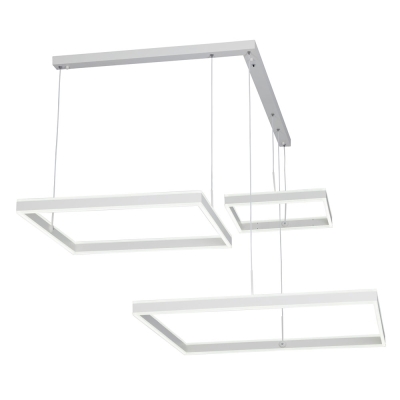 Citilux Дуэт CL719K310 LED Люстра подвесная с пультом Белая