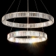 Citilux Чезаре CL338281 LED Люстра хрустальная с пультом Хром