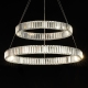 Citilux Чезаре CL338281 LED Люстра хрустальная с пультом Хром