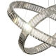 Citilux Чезаре CL338281 LED Люстра хрустальная с пультом Хром