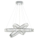 Citilux Чезаре CL338381 LED Люстра хрустальная с пультом Хром