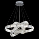 Citilux Чезаре CL338381 LED Люстра хрустальная с пультом Хром