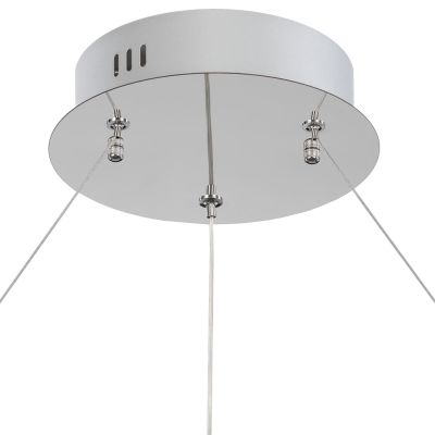 Citilux Чезаре CL338181 LED Люстра хрустальная с пультом Хром