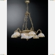 Люстра L 6302/6+3 ★Reccagni Angelo, 9 x 60Вт☀, Золото► — Купить▼
