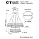 Citilux Чезаре CL338261 LED Люстра хрустальная с пультом Хром