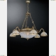 Люстра L 6302/6+4 ★Reccagni Angelo, 10 x 60Вт☀, Золото► — Купить▼