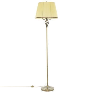 Citilux Вена CL402933 Торшер бронза с кремовым абажуром