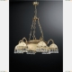 Люстра L 6306/6+3 ★Reccagni Angelo, 9 x 60Вт☀, Золото► — Купить▼