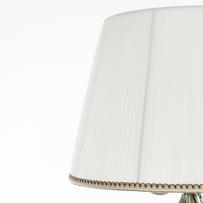Citilux Вена CL402930 Торшер бронза с белым абажуром