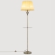 Citilux Вена CL402933T Торшер бронза со столиком и кремовым абажуром