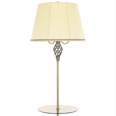 Citilux Вена CL402933T Торшер бронза со столиком и кремовым абажуром