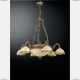 Люстра L 6308/6+3 ★Reccagni Angelo, 9 x 60Вт☀, Золото► — Купить▼