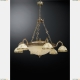 Люстра L 6308/6+4 ★Reccagni Angelo, 10 x 60Вт☀, Золото► — Купить▼