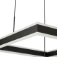 Citilux Дуэт CL719K311 LED Люстра подвесная с пультом Чёрная