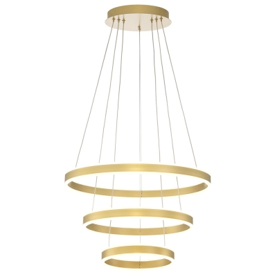 Citilux Дуэт CL719652 LED Люстра подвесная с пультом Золото