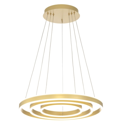 Citilux Дуэт CL719652 LED Люстра подвесная с пультом Золото