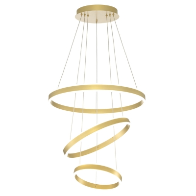 Citilux Дуэт CL719652 LED Люстра подвесная с пультом Золото