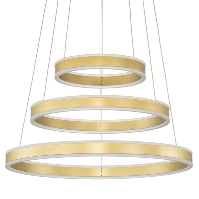 Citilux Дуэт CL719652 LED Люстра подвесная с пультом Золото