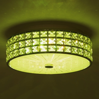 Citilux Портал CL32413G1 LED RGB Люстра хрустальная с пультом Хром