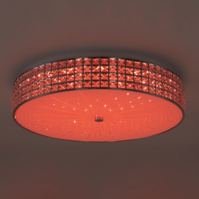 Citilux Портал CL32410G1 LED RGB Люстра хрустальная с пультом Хром