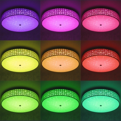 Citilux Портал CL32410G1 LED RGB Люстра хрустальная с пультом Хром