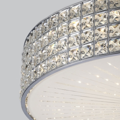 Citilux Портал CL32410G1 LED RGB Люстра хрустальная с пультом Хром