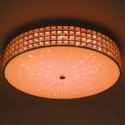 Citilux Портал CL32410G1 LED RGB Люстра хрустальная с пультом Хром