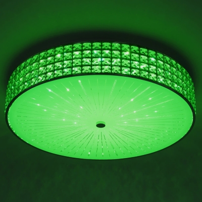 Citilux Портал CL32410G1 LED RGB Люстра хрустальная с пультом Хром
