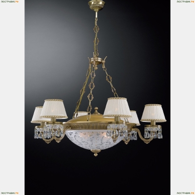 Люстра L 6400/6+4 ★Reccagni Angelo, 10 x 60Вт☀, Бронза► — Купить▼