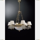 Люстра L 6403/6+3 ★Reccagni Angelo, 9 x 60Вт☀, Бронза► — Купить▼
