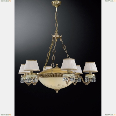 Люстра L 6420/6+4 ★Reccagni Angelo, 10 x 60Вт☀, Бронза► — Купить▼
