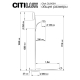 Citilux Click CL810011 Чёрный торшер с пультом