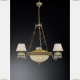 Люстра L 6423/3+3 ★Reccagni Angelo, 6 x 60Вт☀, Бронза► — Купить▼