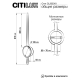 Citilux Стиг CL203310 Бра светодиодное с выключателем Белое