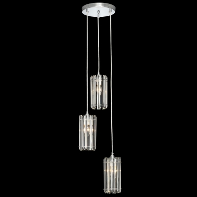 Citilux Джейн CL306031 Хрустальный подвесной светильник Хром