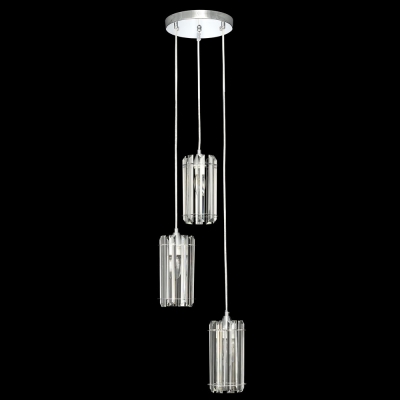 Citilux Джейн CL306031 Хрустальный подвесной светильник Хром