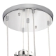 Citilux Джейн CL306051 Хрустальный подвесной светильник Хром