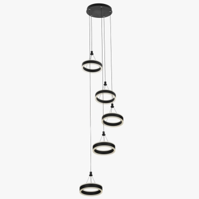 Citilux Дуэт CL719051 LED Подвесной светильник Чёрный
