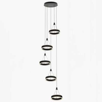 Citilux Дуэт CL719051 LED Подвесной светильник Чёрный