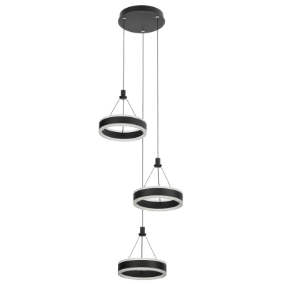 Citilux Дуэт CL719031 LED Подвесной светильник Чёрный