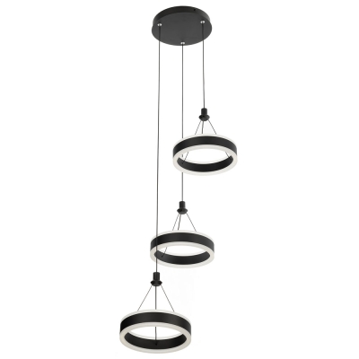 Citilux Дуэт CL719031 LED Подвесной светильник Чёрный