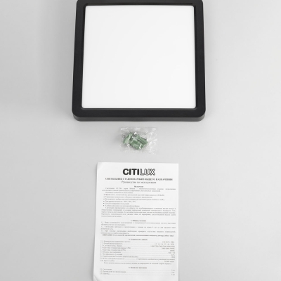 Citilux Бейсик CL738K181V LED Светильник накладной Чёрный