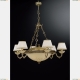 Люстра L 6522/6+4 ★Reccagni Angelo, 10 x 60Вт☀, Золото► — Купить▼