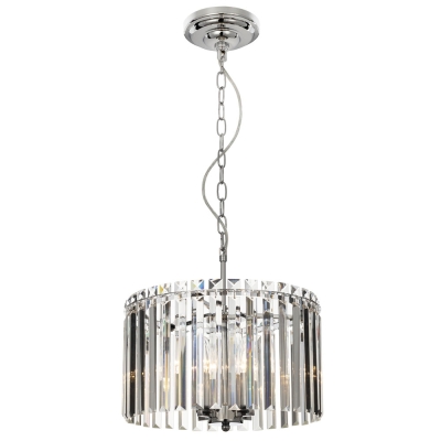 Citilux Джейн CL306141 Хрустальная подвесная люстра Хром