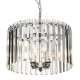 Citilux Джейн CL306141 Хрустальная подвесная люстра Хром
