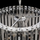 Citilux Джейн CL306141 Хрустальная подвесная люстра Хром