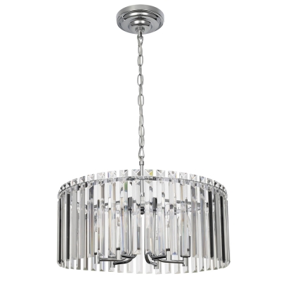 Citilux Джейн CL306161 Хрустальная подвесная люстра Хром